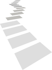 Soft Ground Pathway Illustration Element