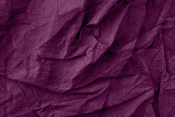 Abstract crumpled old wrinkled pink paper texture background