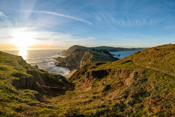 Sunset Vistas from the Chimney Rock Trail, Point Reyes