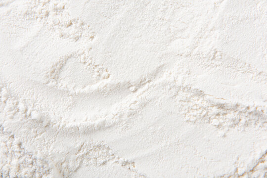 close up of wheat flour texture background. 
