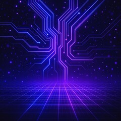 Obraz premium Connecting the Future