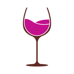 Wine logo icon design
