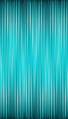 Obraz premium Glowing Cyan Vertical Stripes Abstract Technology Background Pattern Wallpaper