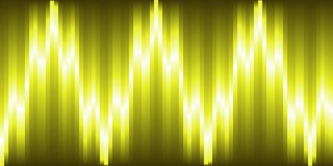 Seamless yellow geometric slit scan pattern background with vertical gradient bars