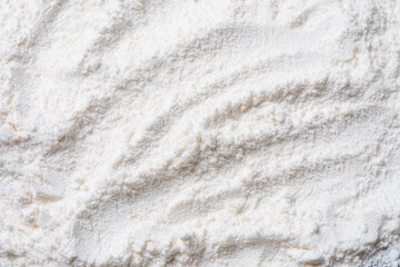 close up of wheat flour texture background. 