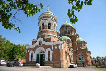 View of the ancient St. Alexander Nevsky Church. Novocherkassk, Rostov region