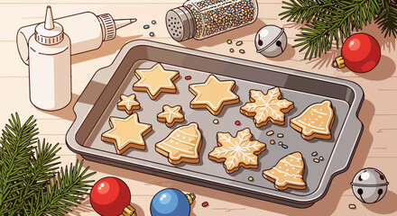 Christmas Cookie Baking Moment – Joy and Love for Merry Christmas