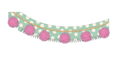 Kitsch Preppy Christmas Clipart 