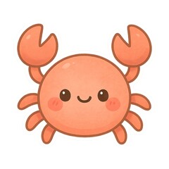 vector illustration of crab