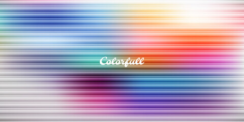 Abstract colorful background with horizontal lines and blurred light effects creating a vibrant and dynamic visual experience