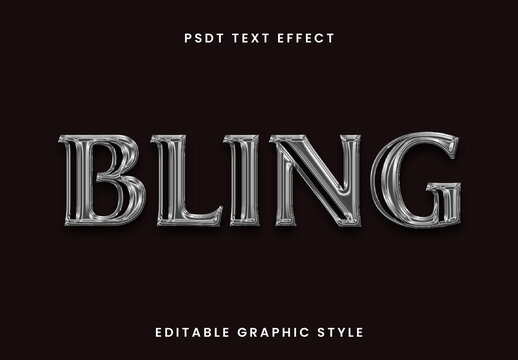 Glass Text Effect
