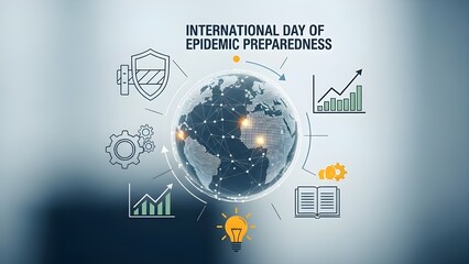 Global strategy for International Day of Epidemic Preparedness featuring data analysis and security measures