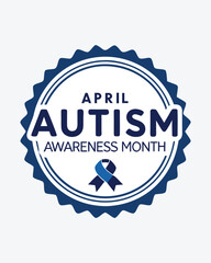 Autism Awareness Month Logo
