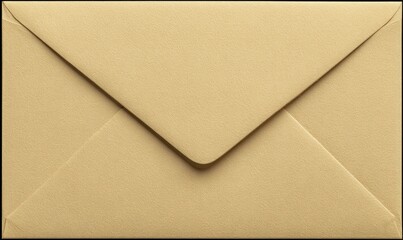 Closed brown envelope for mail or message.