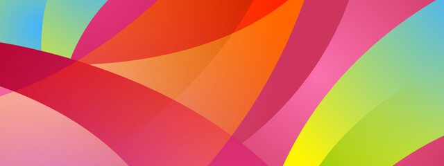 Obraz premium Creative Line Wave Background with Vibrant Gradient