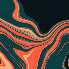 Abstract background with fluid energy creating a dynamic, warped texture and liquid distortion effect, useful for digital design ,energy ,flow ,vibrant