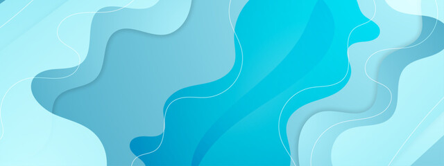 abstract wavy line background with layered gradient color