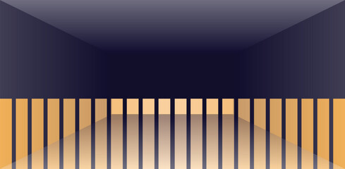 Abstract vector illustration of a black metal pattern design with piano keys featuring an industrial steel texture and geometric lines for a modern business wallpaper background © Mahabub