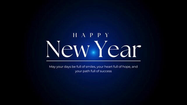Happy New Year Animation Video HD,New Year Animated Greeting Clip,Happy New Year Cartoon Wishes Video,Festive New Year Animated Short Video,