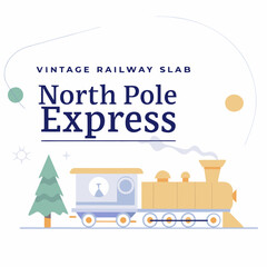 t shirt design north pole express 