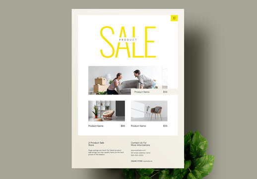 Sale Flyer Layout