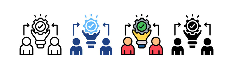 Ideas multiple icon
