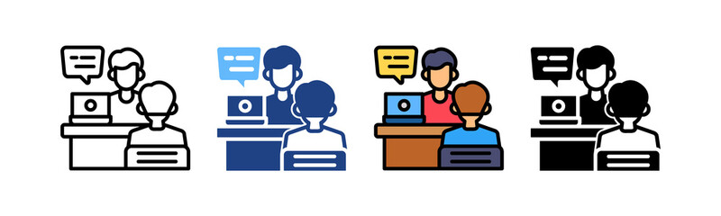 Consulting multiple icon