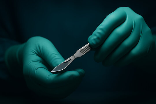 Precision Veterinary Surgical Incision Illustration Emphasizing Skilled Procedures, Risk Mitigation and Clinical Governance