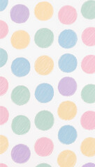 seamless pattern with colorful circles