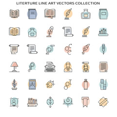 Literture Concept Illustration