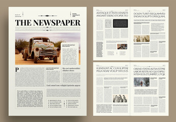 Classic News Paper Templates