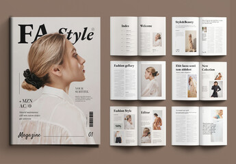 Fashion Magazine Template