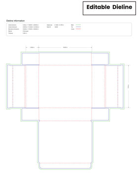 tray with foot Lock and hinged Lid dieline template box dieline die lines packaging custom dieline  box cardboard box dieline pizza box dieline printable product packaging layout,
