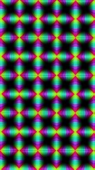 Abstract colorful geometric pattern with triangles and mosaic shapes in pink and purple tones