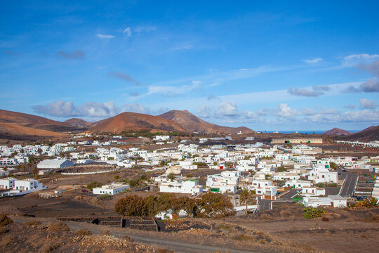 Village Uga on Canary Island Lanzarote