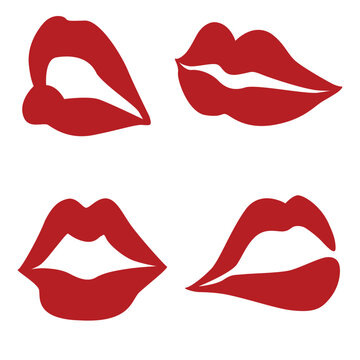 red lips collection
