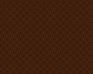 Fototapeta premium Seamless Circular Brown Pattern: A warm, rich brown pattern with repeating circular design, ideal for adding depth and texture to various design projects. 