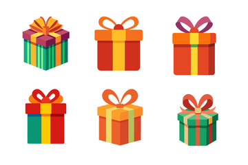 colorful gift boxes celebrations presents