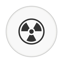 Radiation Warning Symbol Icon