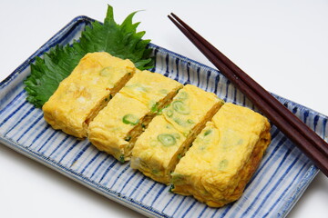 ねぎ玉子焼き