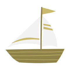 Illustration of a Sailboat