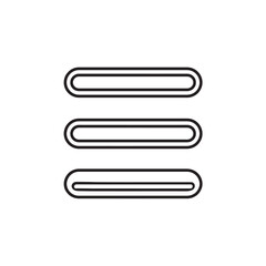 Fototapeta premium Exercise Bands line art resistance training at home