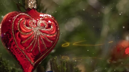 4K Merry Christmas Colorful Animated Greetings Footage | 4K Festive Holiday Message Animation | 4K Vibrant Christmas Greetings Background | 4K Colorful Merry Christmas Animation Footage