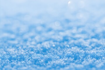 Obraz premium Snow Macro Background — Winter Christmas Holiday Greeting Card Banner