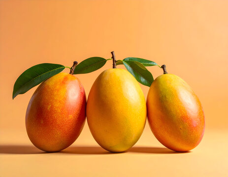 two ripe mango