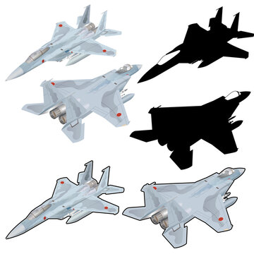 航空自衛隊F-15戦闘機セット