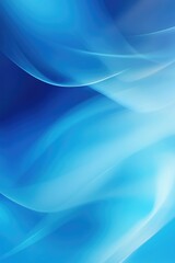 Fototapeta premium Elegant abstract design with flowing blue curves
