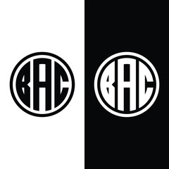 BAC Monogram Logo Stock Vectors and Vector Art.