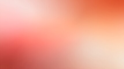 Soft blended orange and red background with gradient effect for wallpaper