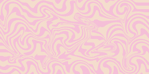 Pink candy pattern background. Abstract vector melted caramel texture. Strawberry cream swirls. Liquid mousse background. Psychedelic trippy raspberry ice cream.